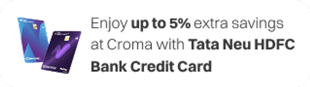 Tata Neu HDFC Bank credit card savings offer