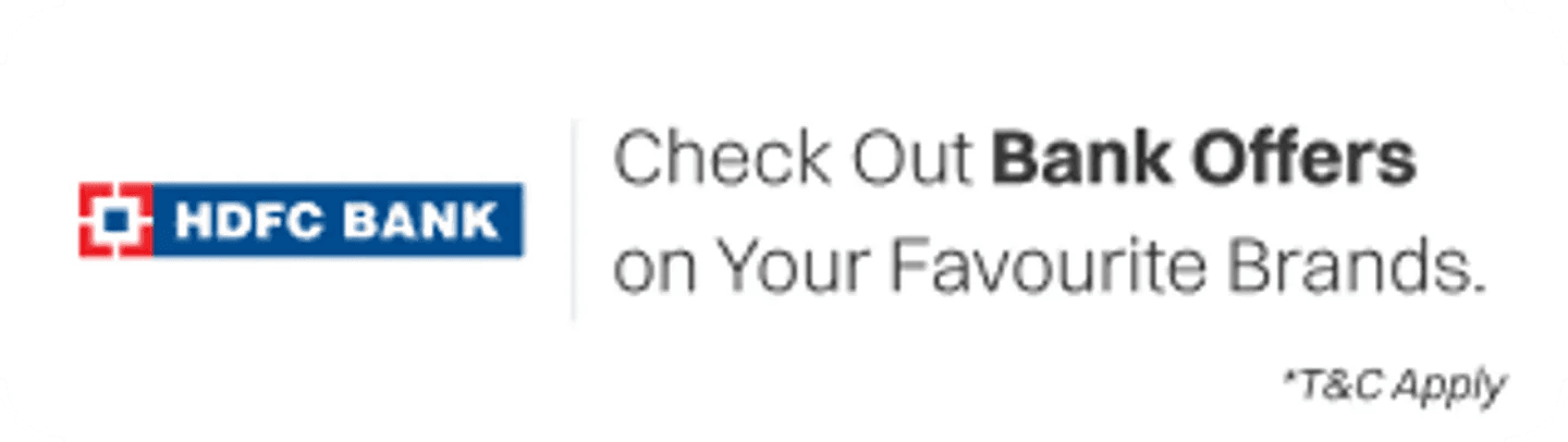 HDFC Bank checkout offer